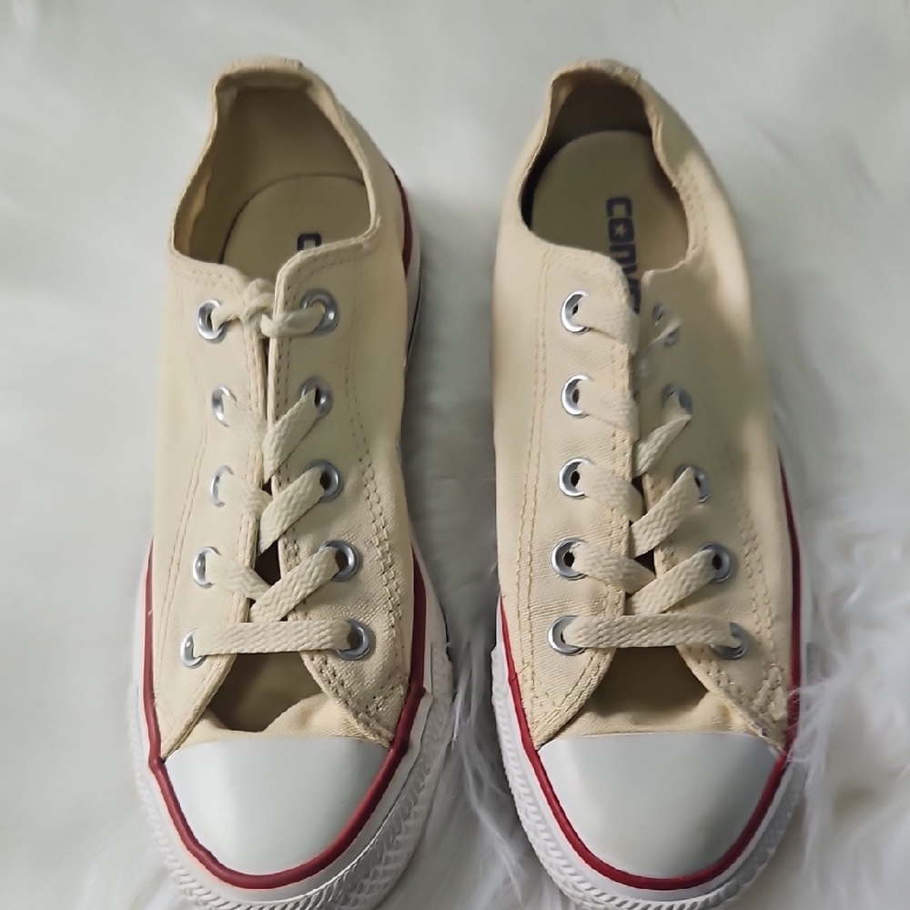 Classic Converse Sneakers in Beige